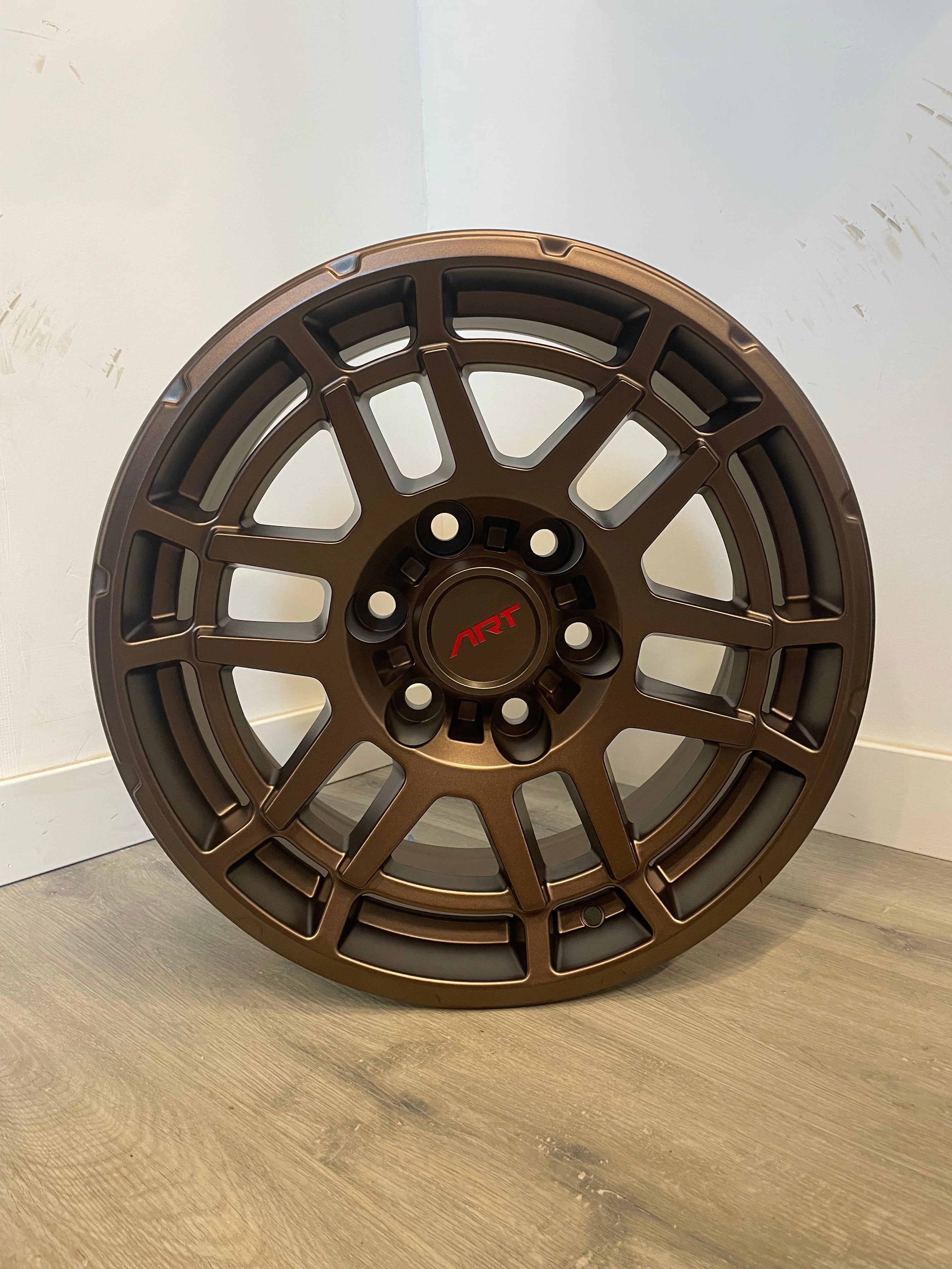 TOYOTA TACOMA REPS 283 SATIN BRONZE 17X8 +5 6X139.7MM 106.1MM