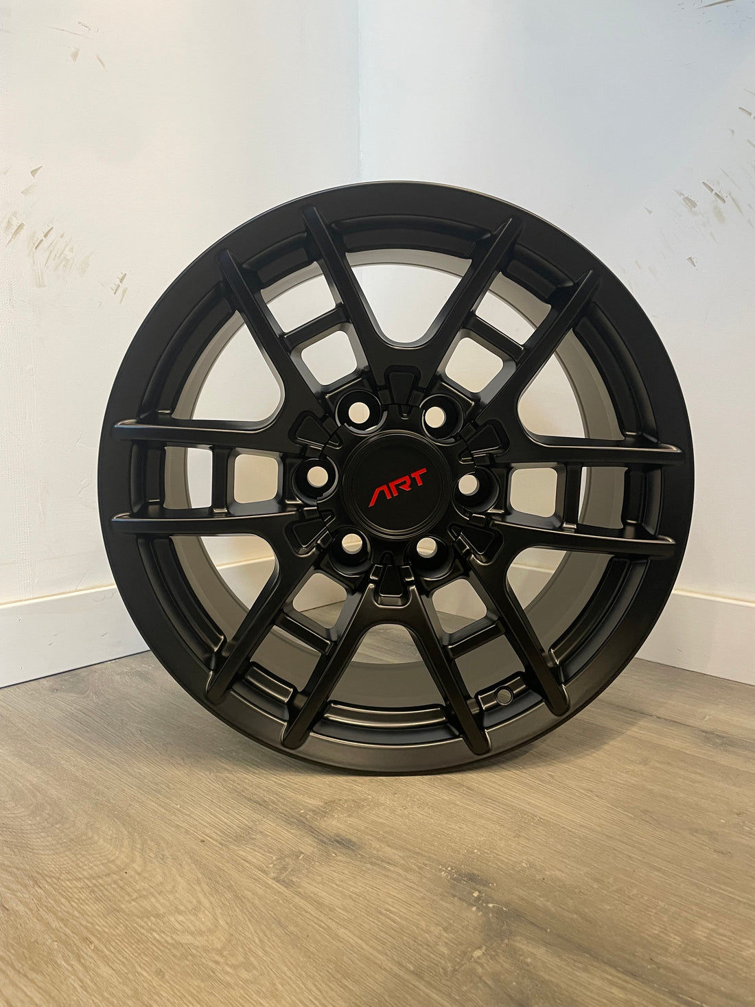TOYOTA TACOMA TRD 237 SATIN BLACK 17X8 +5 6X139.7MM 106.1MM