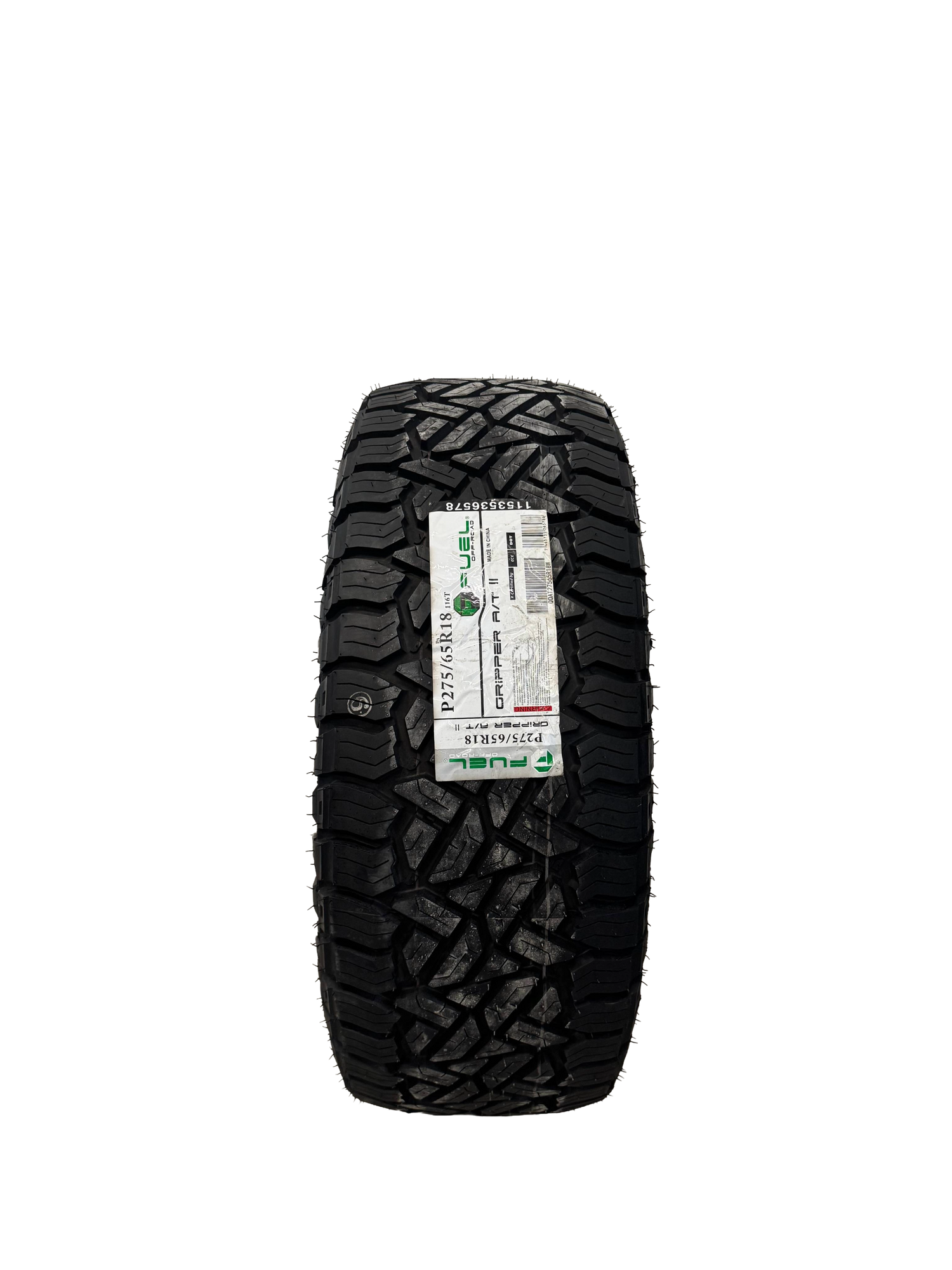FUEL GRIPPER A/T 2 | 265/65R17 WHITE SIDEWALL