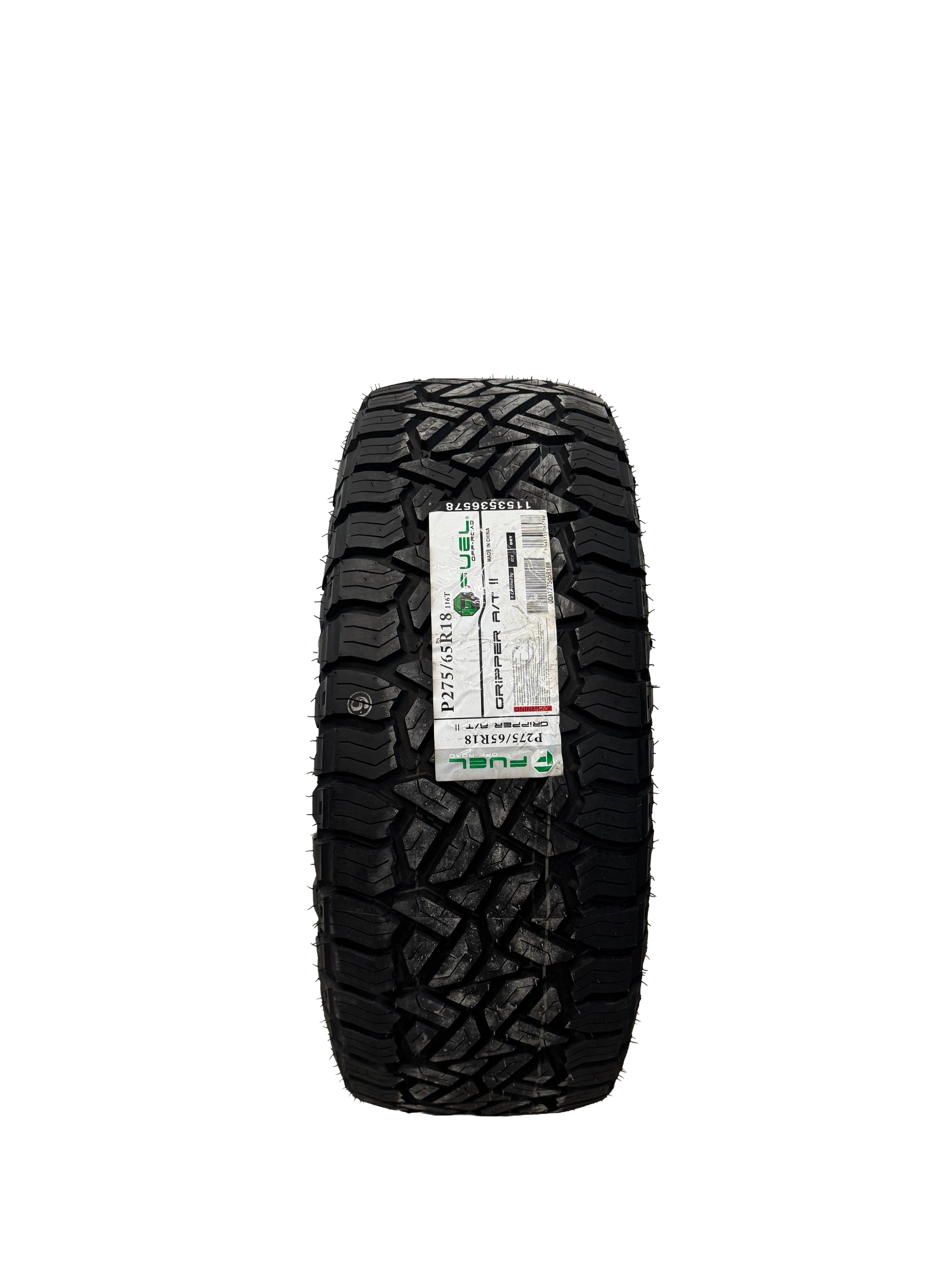 FUEL GRIPPER A/T 2 | 265/65R17 WHITE SIDEWALL