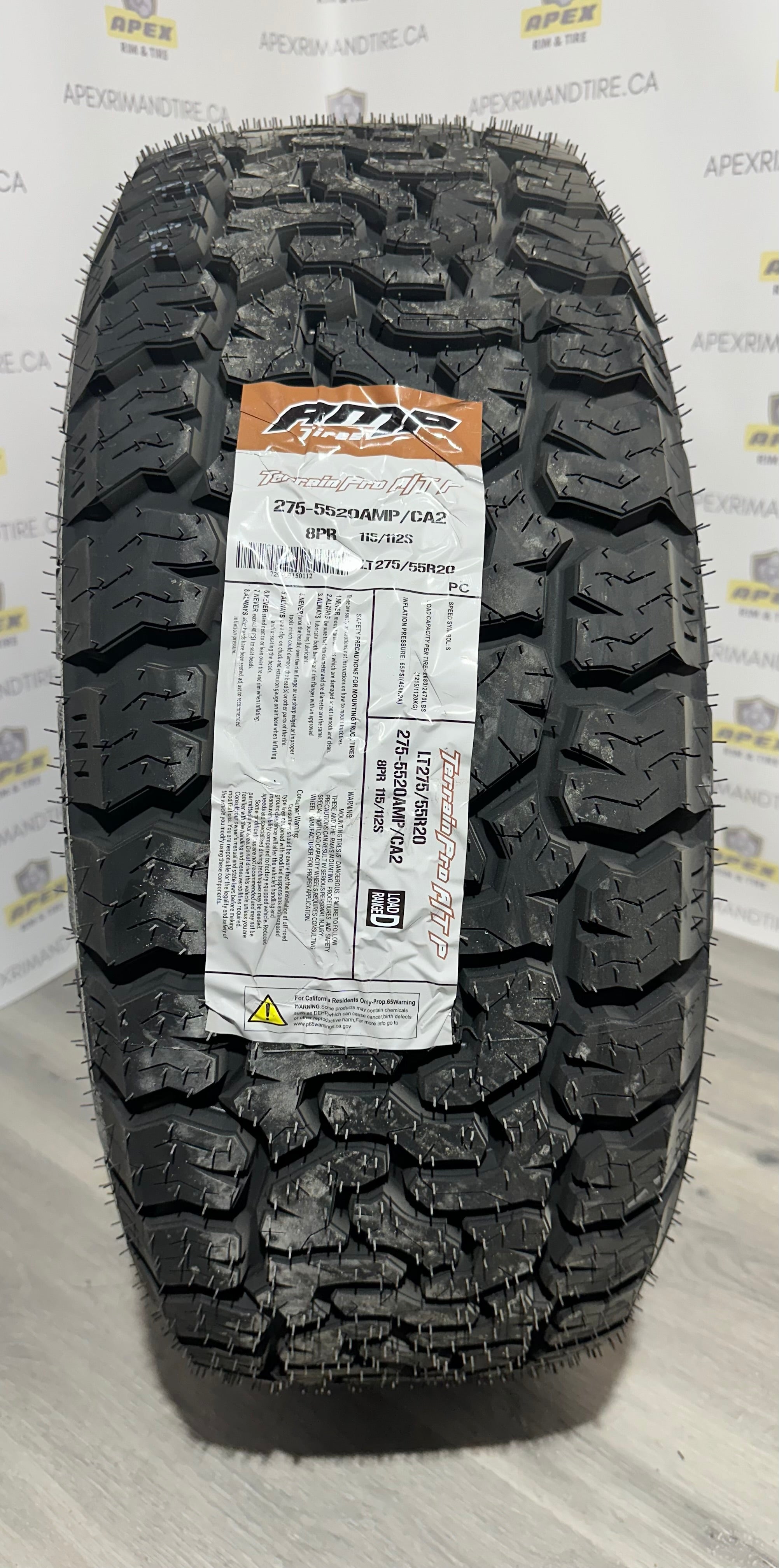 AMP TERRAIN PRO A/T P | LT275/55R20