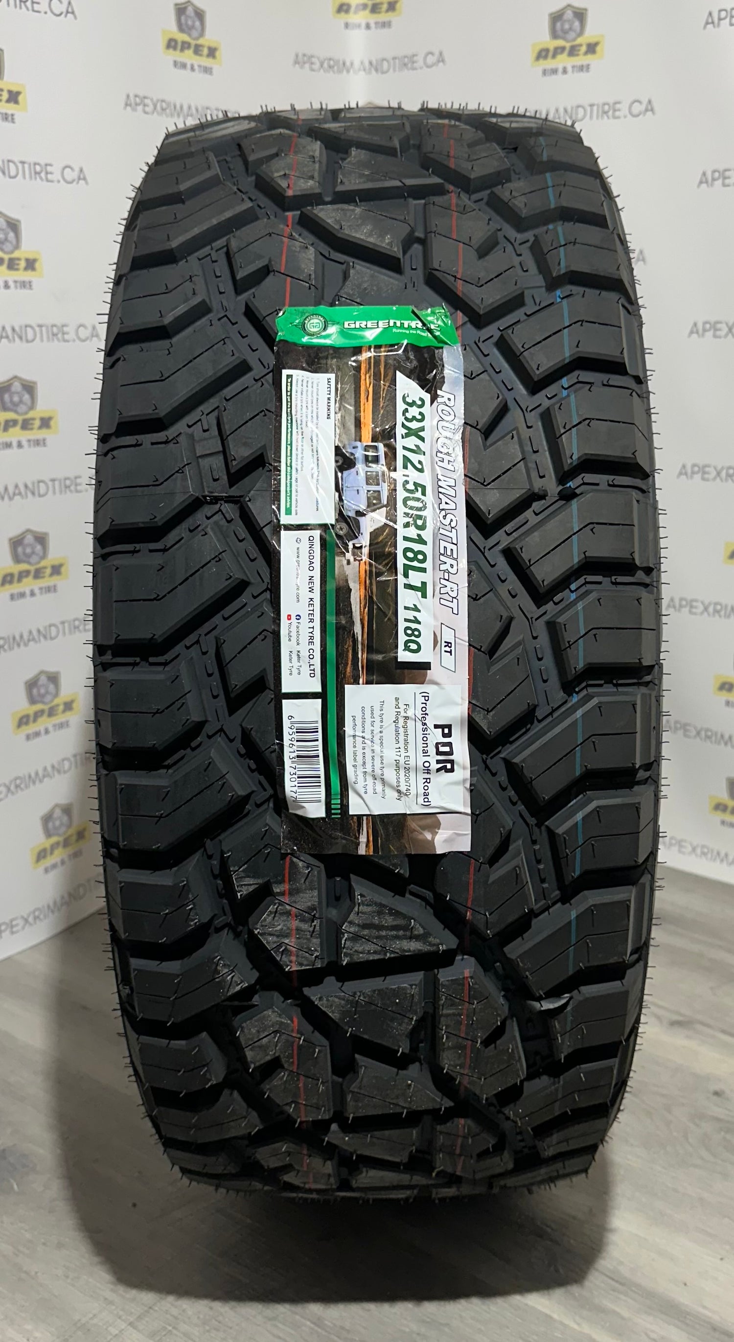 GREENTRAC ROUGH MASTER-RT | 33x12.50R18LT