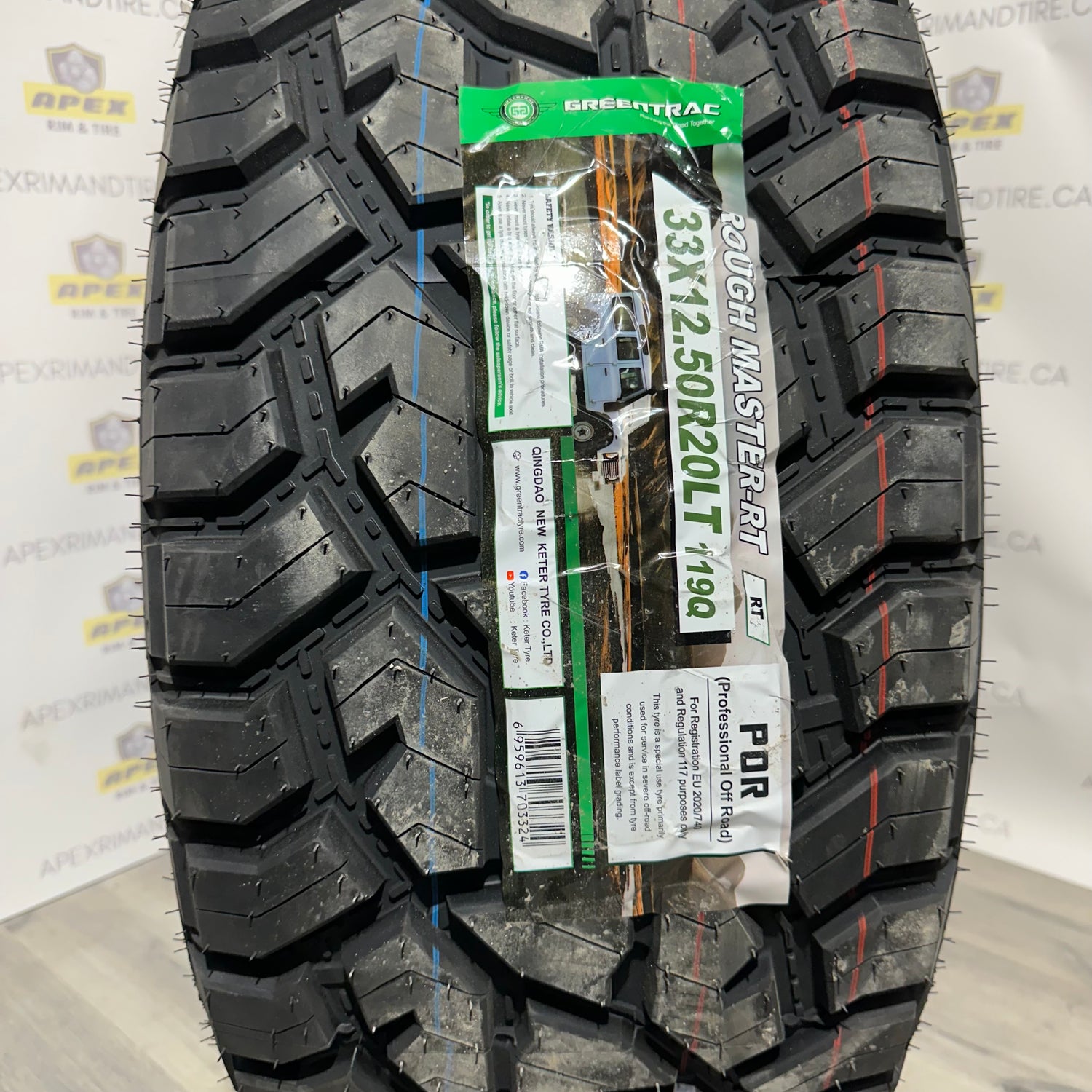 GREENTRAC ROUGH MASTER-RT | 33X12.50R20 10PR