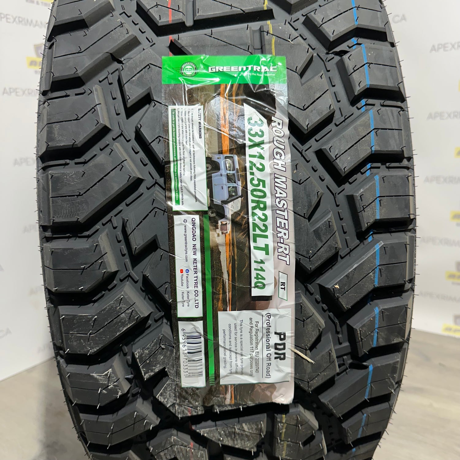 GREENTRAC ROUGH MASTER-RT | 33X12.50R22 10PR