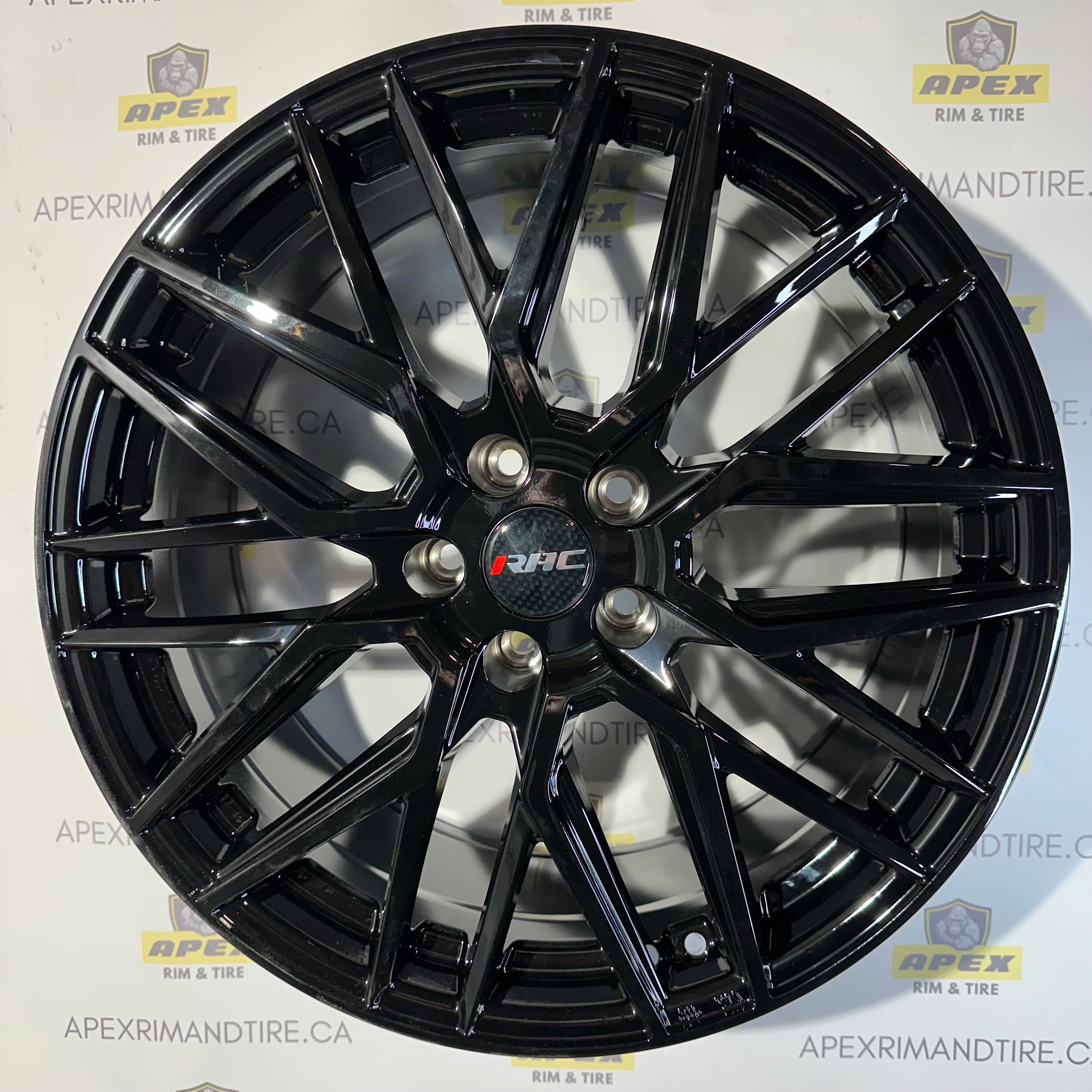 RAC WHEELS A258499 GLOSS BLACK| 19X8.5 5X112 +32 (66.6MM HUB)