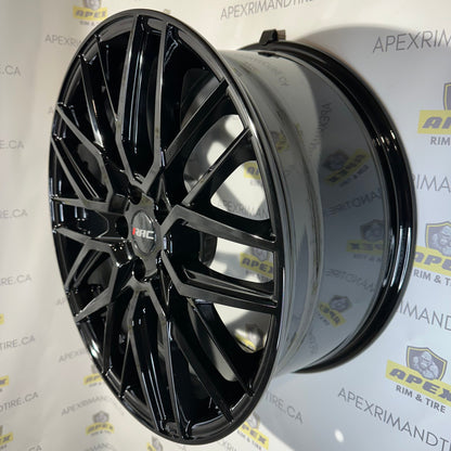 RAC WHEELS A258499 GLOSS BLACK| 19X8.5 5X112 +32 (66.6MM HUB)