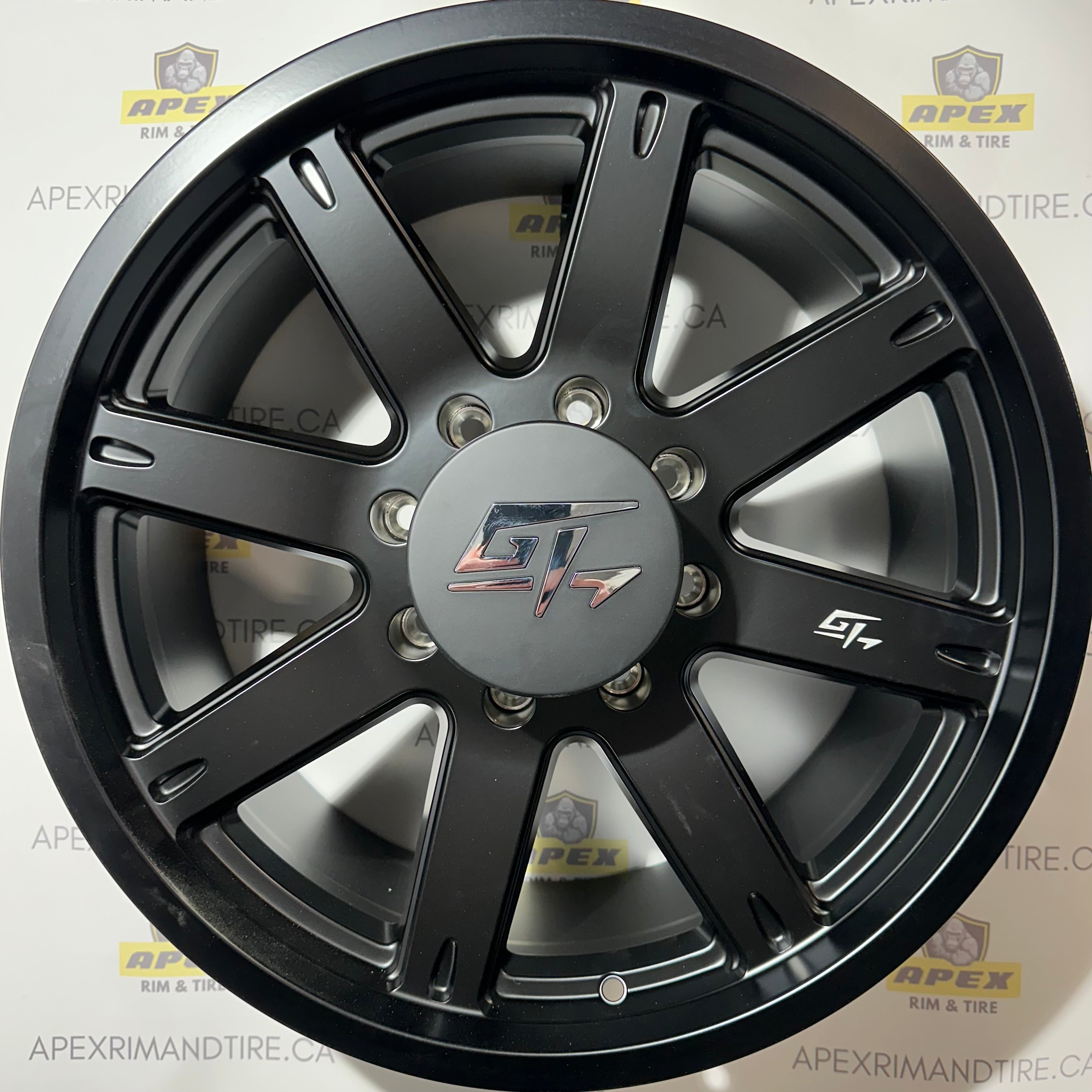 GT INVASION SATIN BLACK | 20X9 +12 8X165.1