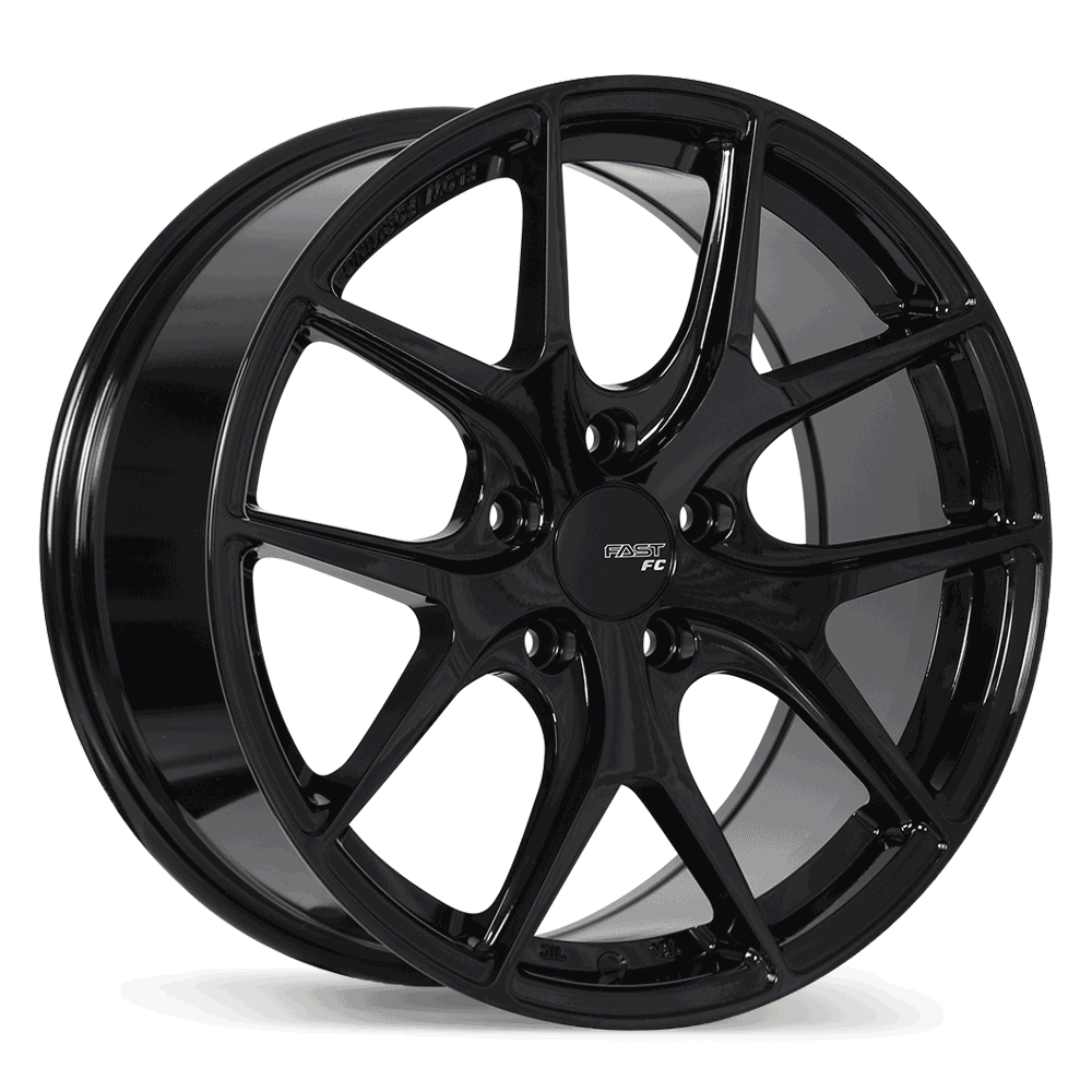 FAST FC04 18X8.0 5X112 +30 72.6MM BLK / MET
