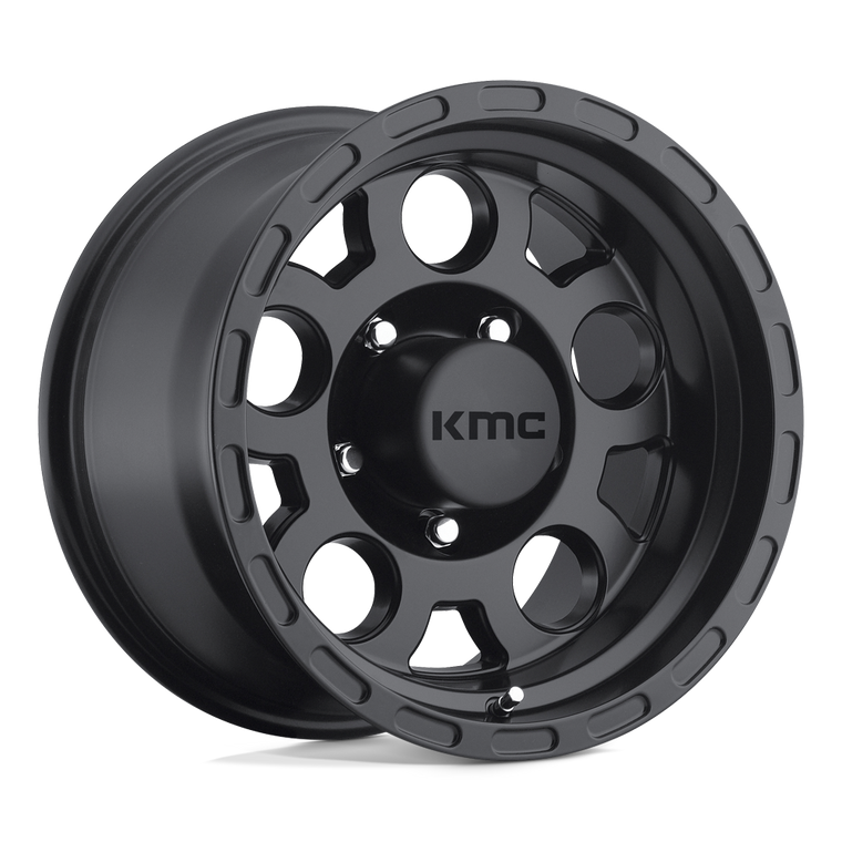 KMC KM522 ENDURO MATTE BLACK 16X8 0 6X139.7 108MM