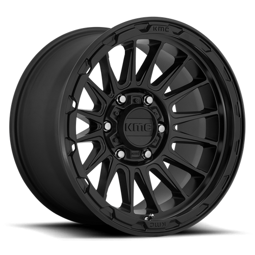 KMC KM542 IMPACT SATIN BLACK 18X9 0 6X139.7 106.1 ( TEXT FOR CLEARANCE PRICE *** )