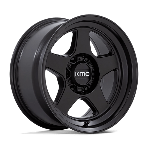 KMC LOBO 17X8.5 -10 6X139.7 106 MATTE BLK (TEXT FOR CLEARANCE PRICING )