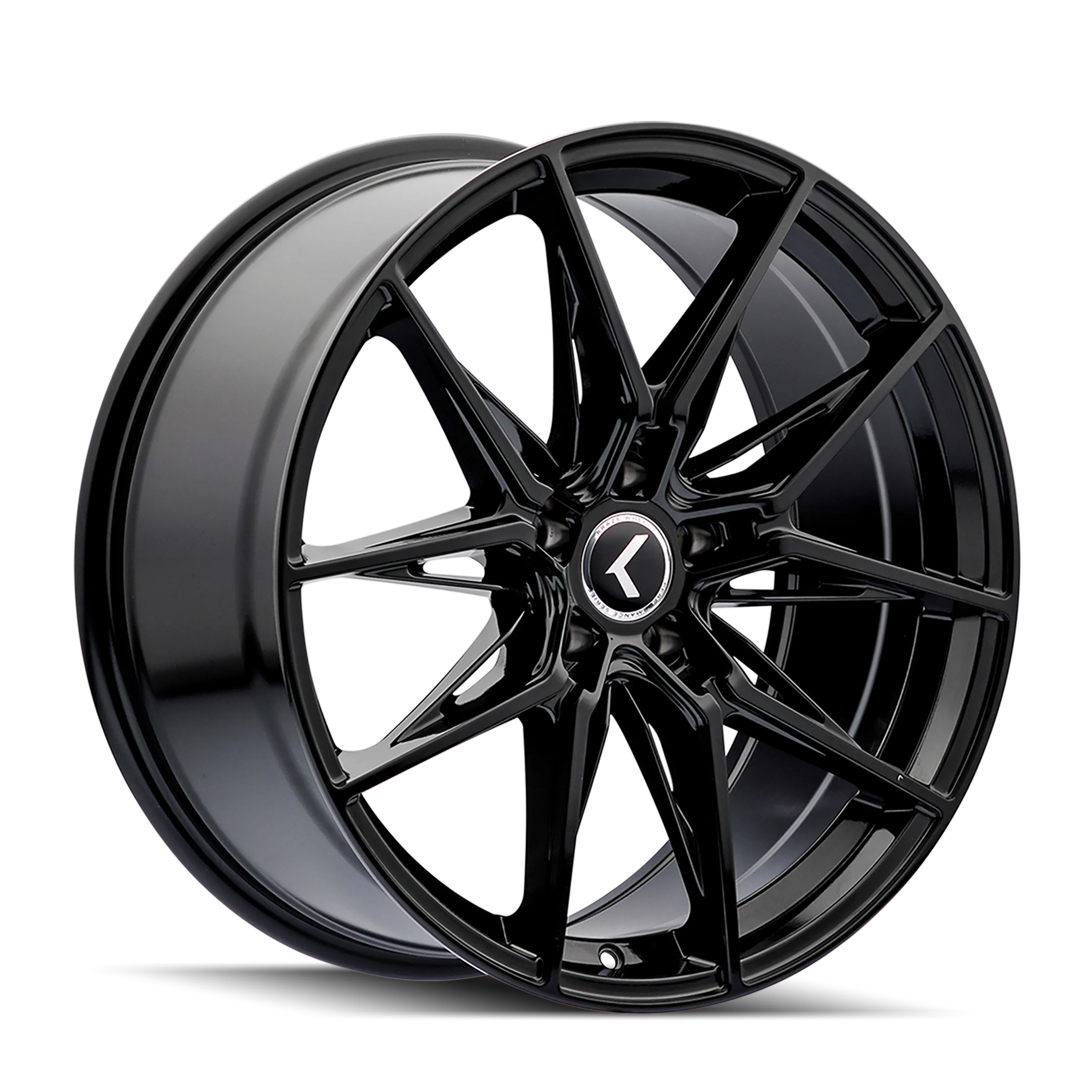 KRAZE EVOLVE KR196 GLOSS BLACK 19X8.5 5X114.3 35MM 73.1MM