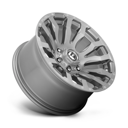 FUEL BLITZ 20X9 6X135 0MM BRUSHED GUN METAL TINTED CLEAR