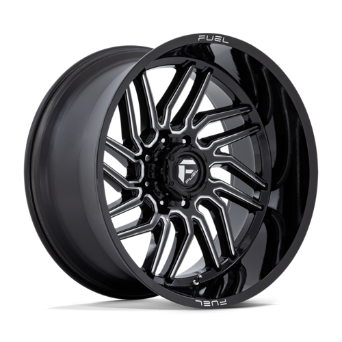 FUEL HURRICANE 22X12 8X180 -44 124 GLOSS BLK MILL