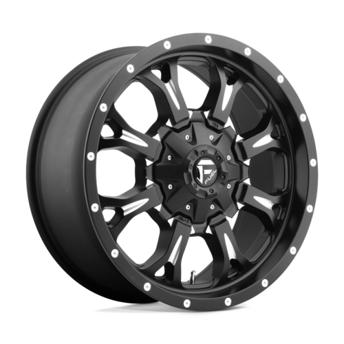 FUEL KRANK 20X9 8X170 125.1 +20 MATTE BLACK MILLED