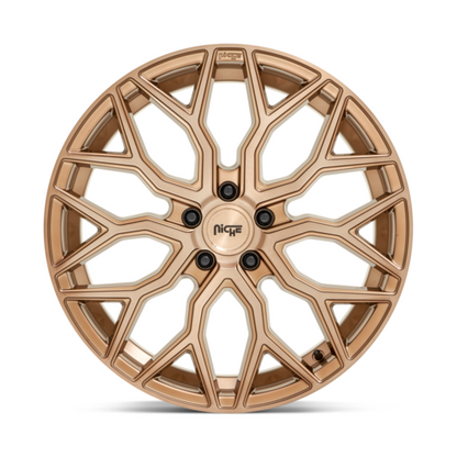 MAZZANTI 19X9.5 5X112 66.5 BRONZE BRUSHED +38MM