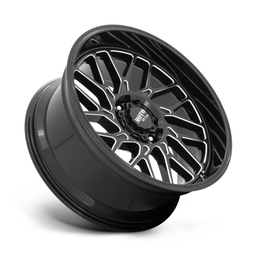 MO805 22X10 6X135 GLOSS BLACK MILLED -18MM