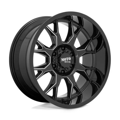 MOTO METAL MO806 GLOSS BLACK / MILLED | 20x9 6x135 +0