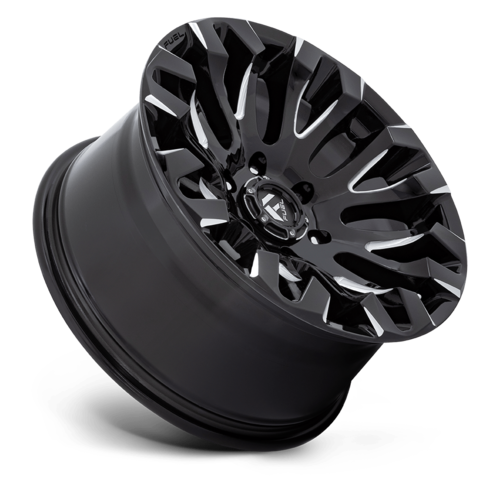 FUEL QUAKE 20X10 6X135 -18 GLOSS BLACK MILLED