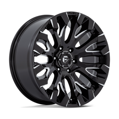 FUEL QUAKE 20X10 6X135 -18 GLOSS BLACK MILLED