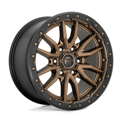 FUEL REBEL 20X9 6X139.7 +1 MATTE BRONZE BLACK BEAD RING (GT Boxes)