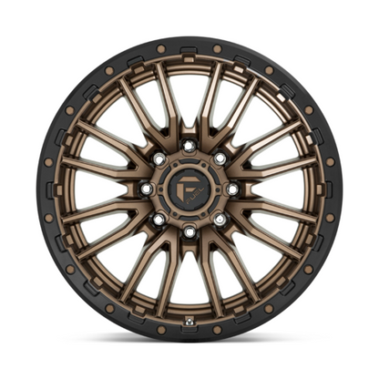 FUEL REBEL 20X9 6X135 +20 MATTE BRONZE BLACK BEAD RING