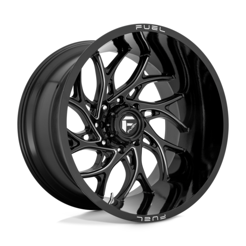 FUEL RUNNER 24X11 0 8X170 125.1 GLOSS BLACK MILLED