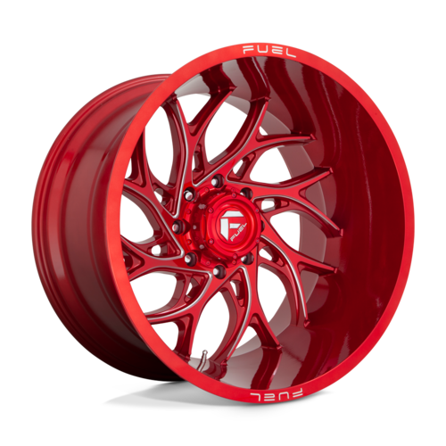 FUEL D742 RUNNER CANDY RED MILLED | 22x12 -44 8x170