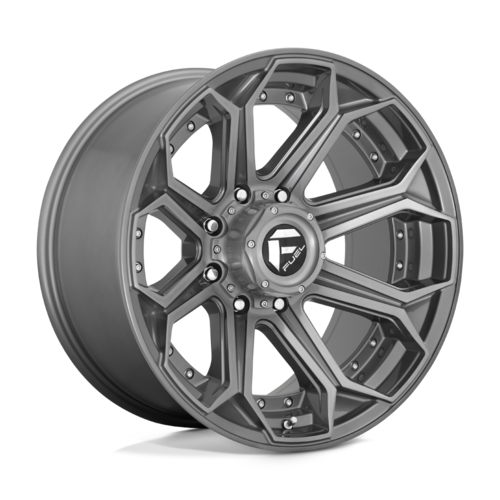 FUEL SIEGE 20X9 +20 8x180 125 GLOSS TITANIUM