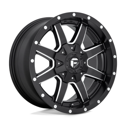 FUEL MAVERICK 18X9 +20 8X165.1 125.1 MATTE BLK MILL ( TXT FOR CLEARANCE PRICING )