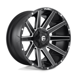 FUEL CONTRA 20x10 8x6.5 -18 M-BLK MILLED