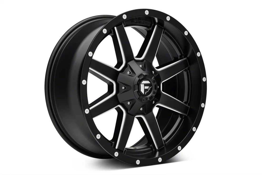FUEL MAVERICK 20X9 +20 8X180 125.1 MATTE BLK MILL ( Text us for clearance price )