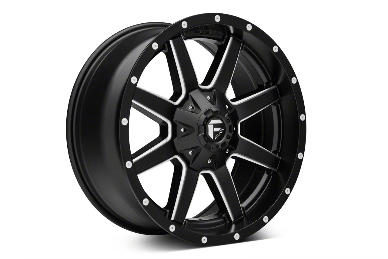 FUEL MAVERICK 20X9 +20 8X170 125.1 MATTE BLK MILL ( TXT FOR CLEARANCE PRICING *** )