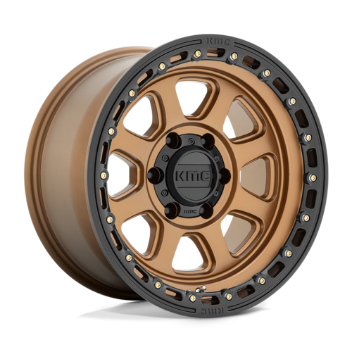 KM548 MATTE BRONZE / BLACK LIP | 17X9 5X127 -0MM