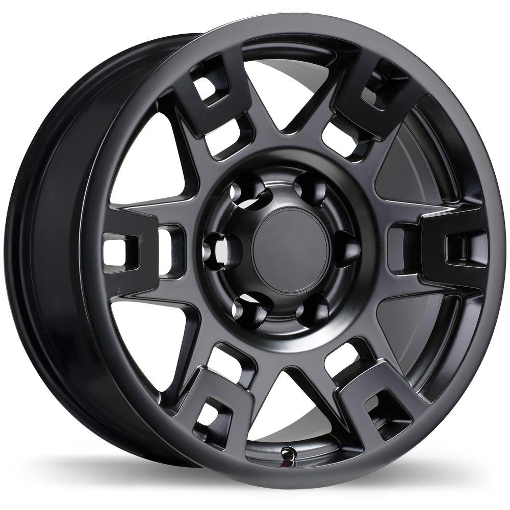 TRD REPLIKA R213 SATIN BLACK | 17X8 +5 6X139.7