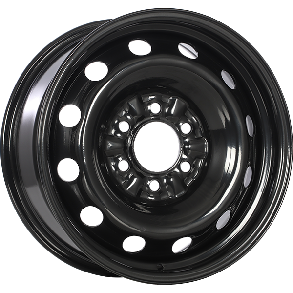 RNB STEEL WHEEL BLACK POWDER COAT | 17x7.5 +38 6x135