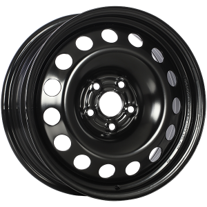 RNB STEEL WHEEL BLACK POWDER COAT | 16x6.5 +48 5x100