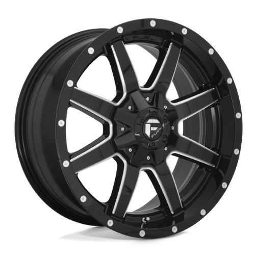 FUEL MAVERICK 20X10 -18 5X139.7/5X150 110.1 MATTE BLK MILL ( Text for clearance pricing )