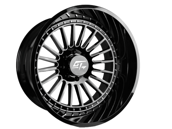 GT STRIKE GLOSS BLACK MILLED | 20x10 -18 6x139.7