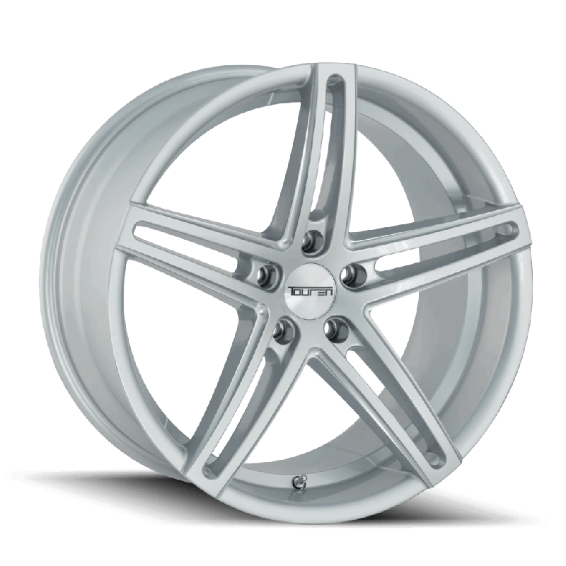 TOUREN TR73 3273 GLOSS SILVER/MILLED SPOKES 20X8.5 5x108 35MM 63.4MM