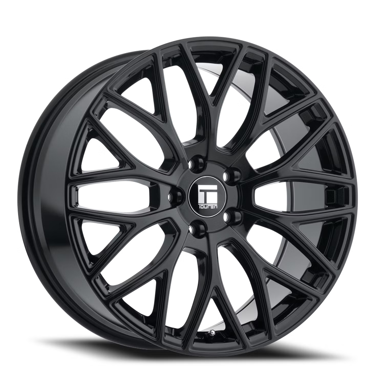 TOUREN TR76 3276 GLOSS BLACK 17X8 +35 5X120MM 72.56MM