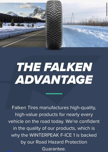 FALKEN WINTERPEAK F-ICE 1 | 275/60R20 115T SL (STUDDABLE)