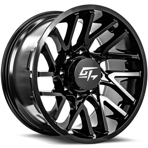 GT AGGRESSION GLOSS BLACK | 20X9 +12 8x165.1