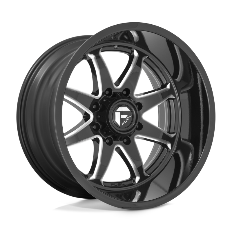 FUEL HAMMER 20X10 5X139.7 78.10 -18 GLOSS BLACK MILLED