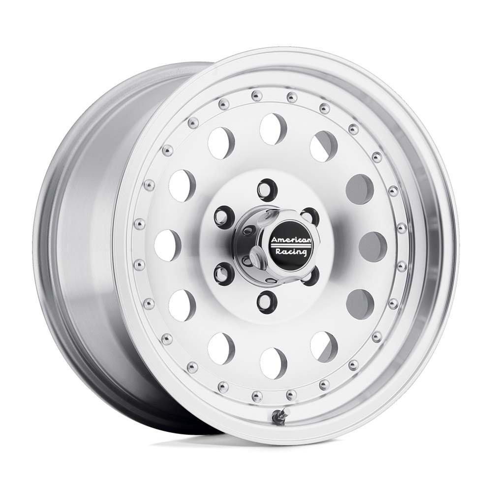 AMERICAN RACING AR62 OUTLAW II MACHINED W/ CLEAR COAT 16X10 -25 8X170 130.8MM