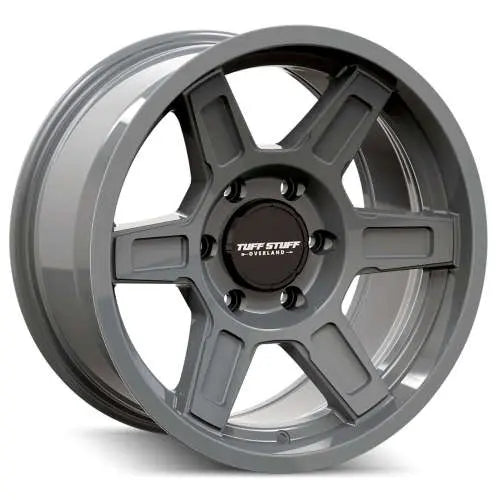 TUFFSTUFF ASCENT TS01 ALPHA GREY 17X8.5 +0 6X139.7MM