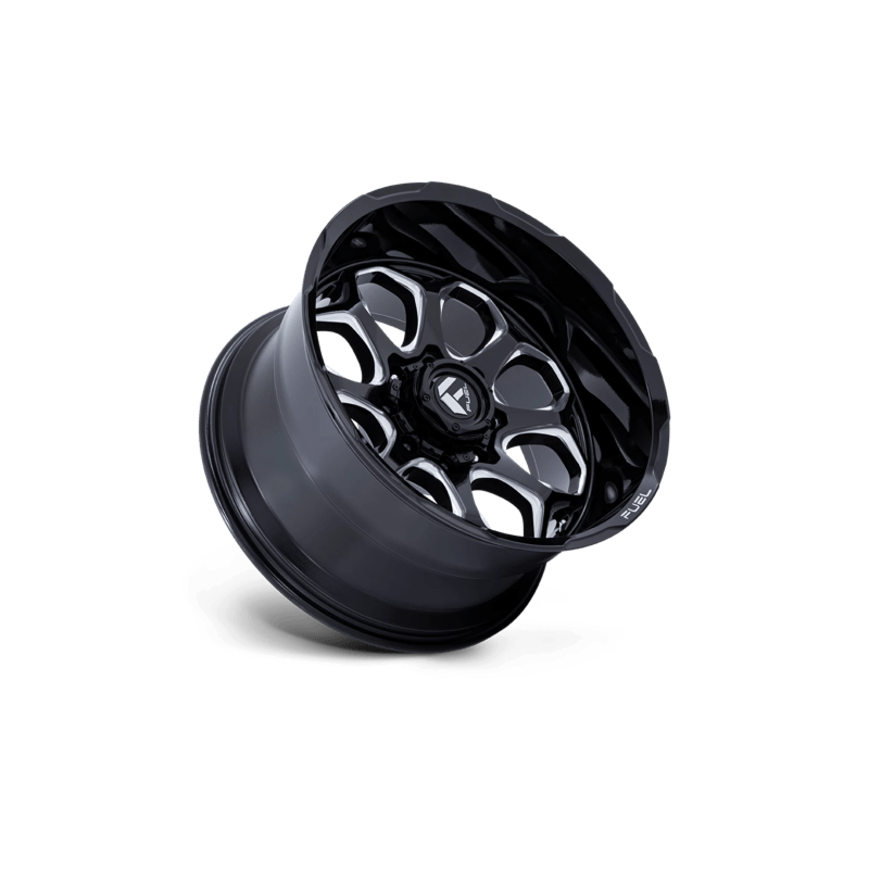 FUEL SCEPTER GLOSS BLK MILLED | 20X10 6X135 -18 87.1MM ( TEXT US TO GET 40% OFF )