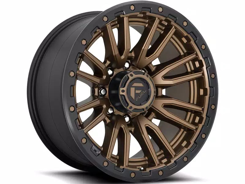 FUEL REBEL 20X9 +1 8X165.1 125.1 MATTE BRONZE BLACK BEAD RING ( TEXT US FOR CLEARANCE PRICING *** )