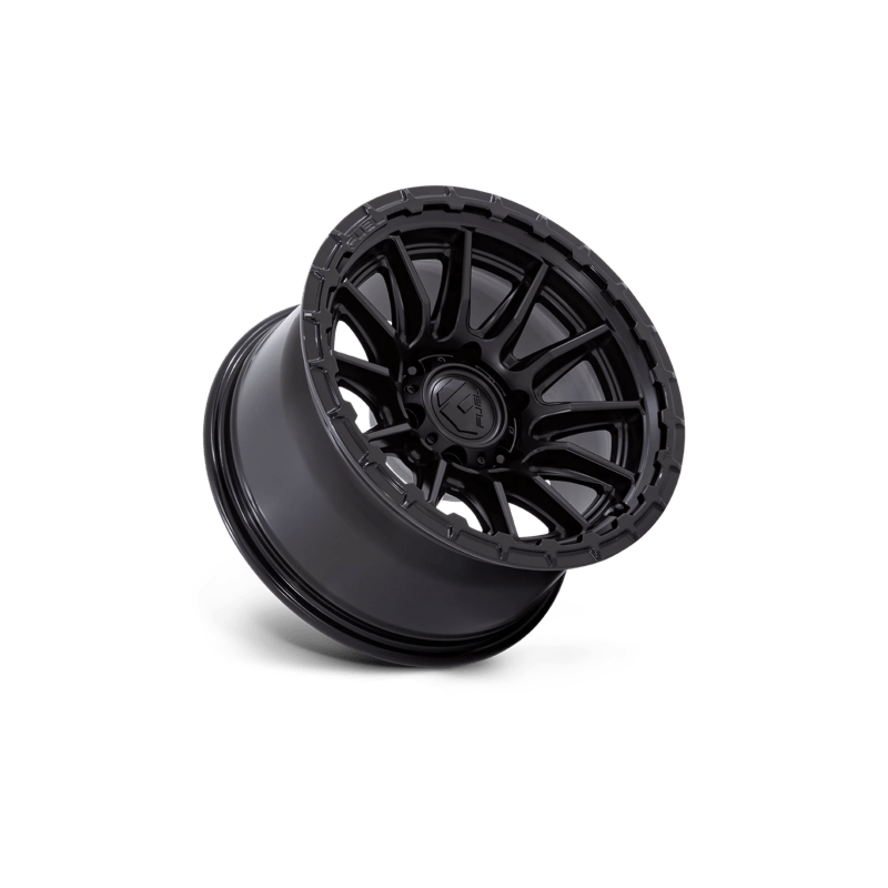 FUEL PISTON BLACKOUT WITH GLOSS BLK LIP | 20X9 6X139.7 +1 106.1MM - CALL FOR SALE PRICE