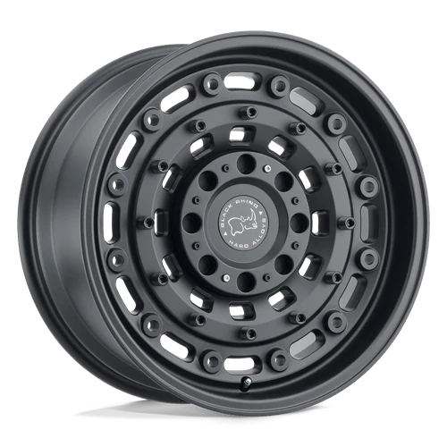 BLACK RHINO ARSENAL TEXTURED MATTE BLACK 18X9.5 -18 6X135/6X139.7 106.1 * TEXT US FOR CLEARANCE PRICE *